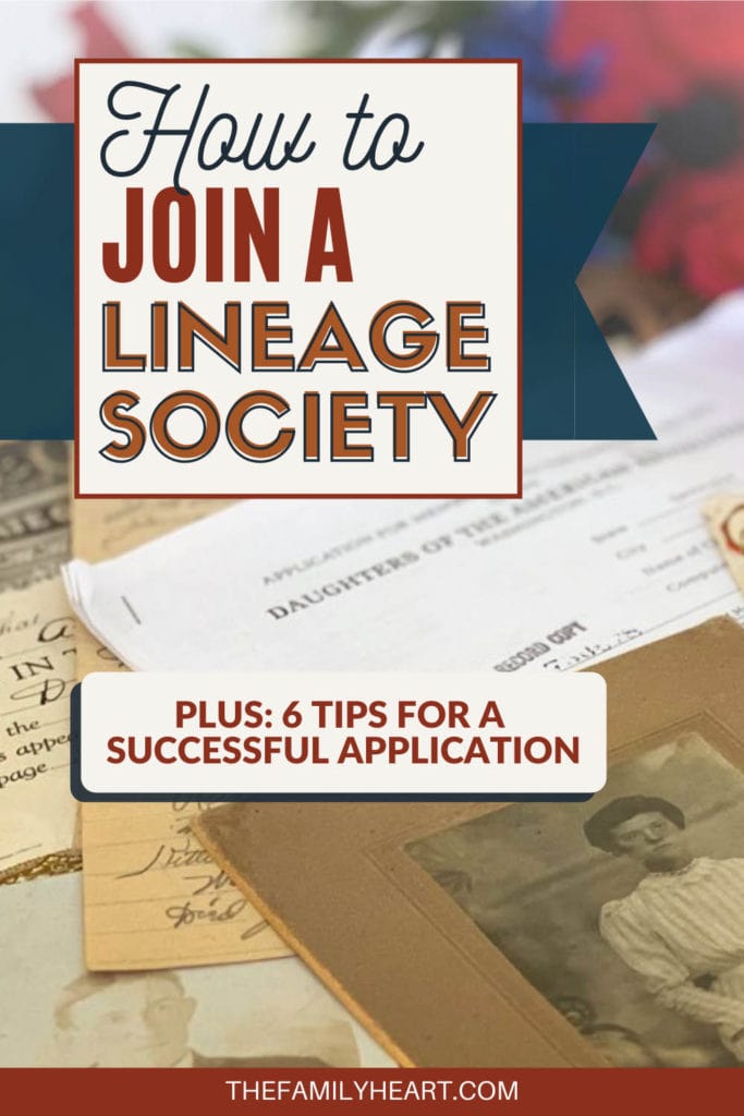 How to Join a Lineage Society: 6 Tips for a Successful Application ...